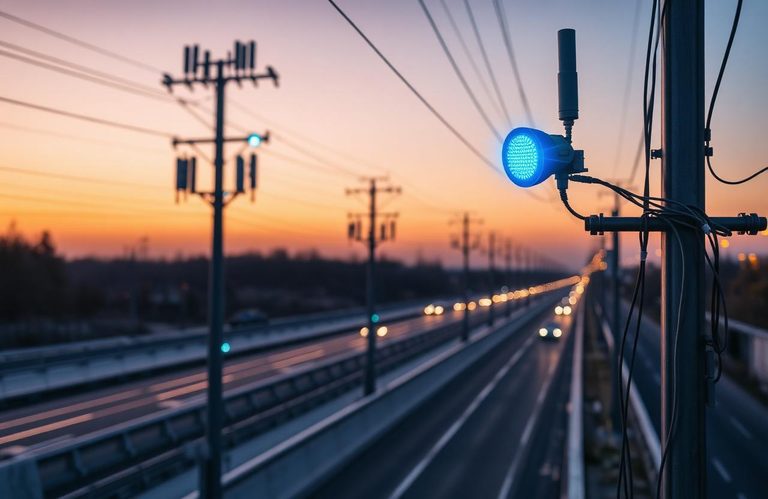 Infrastructure with LumaTrack sensor